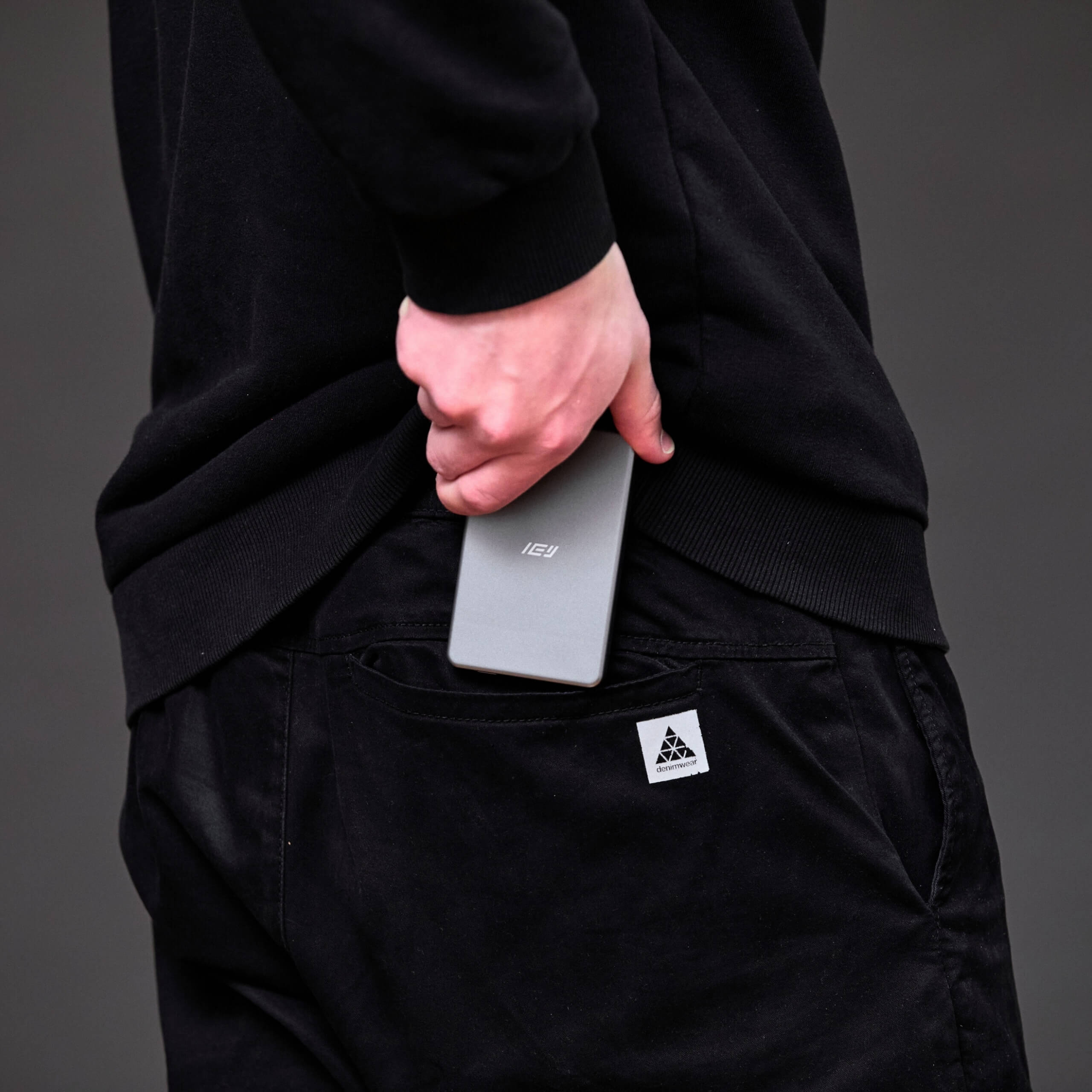 Batería inalámbrica portátil MagPower 5000mAh ultrafina que entra en cualquier bolsillo #color_gris azulado