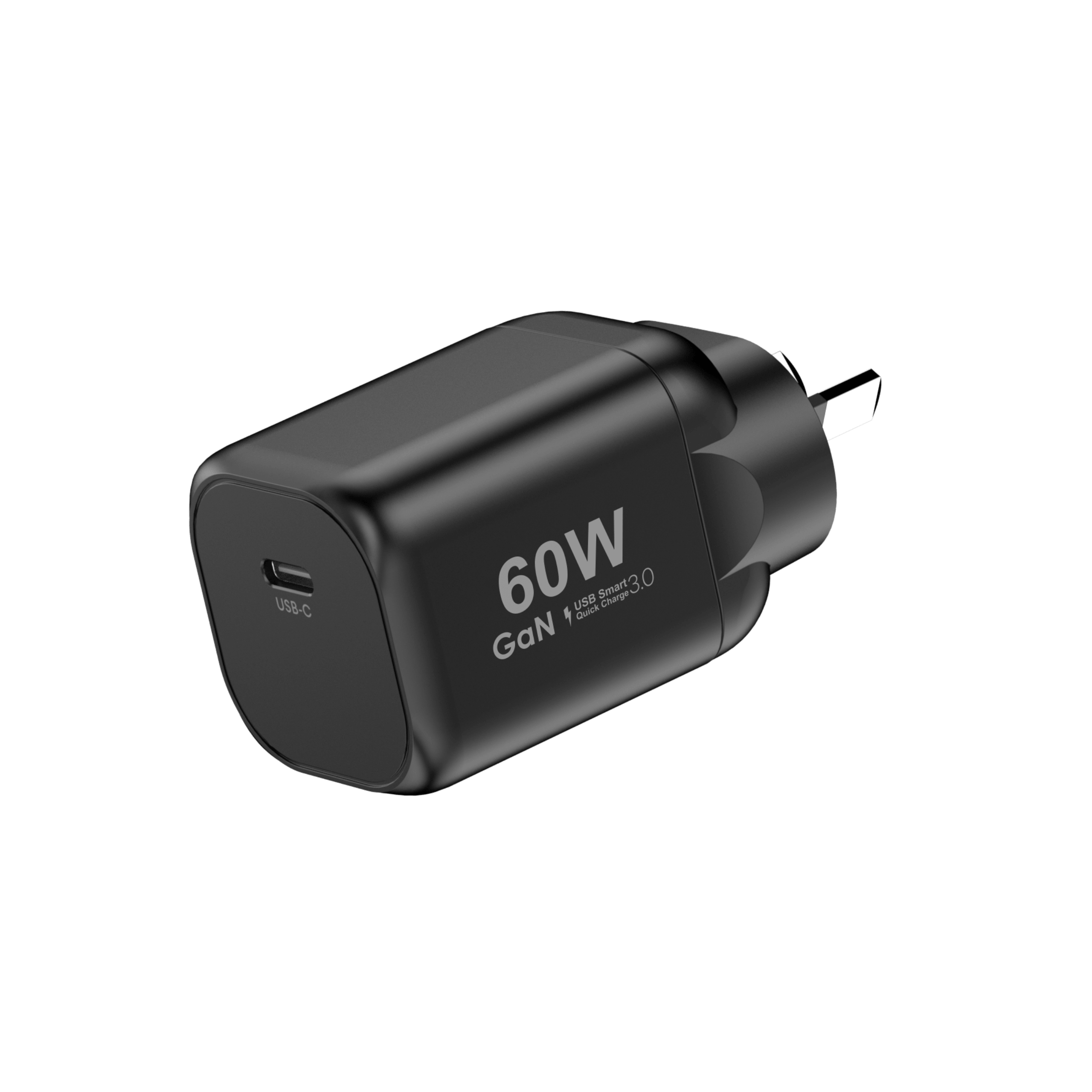Cargador Ultra Rapido 60W con Tecnologia GaN #color_negro