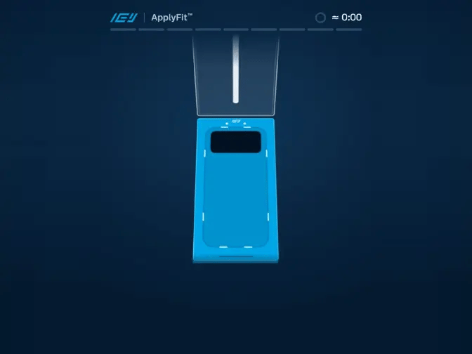 Vidrio templado IEY ApplyFit como colocarlo