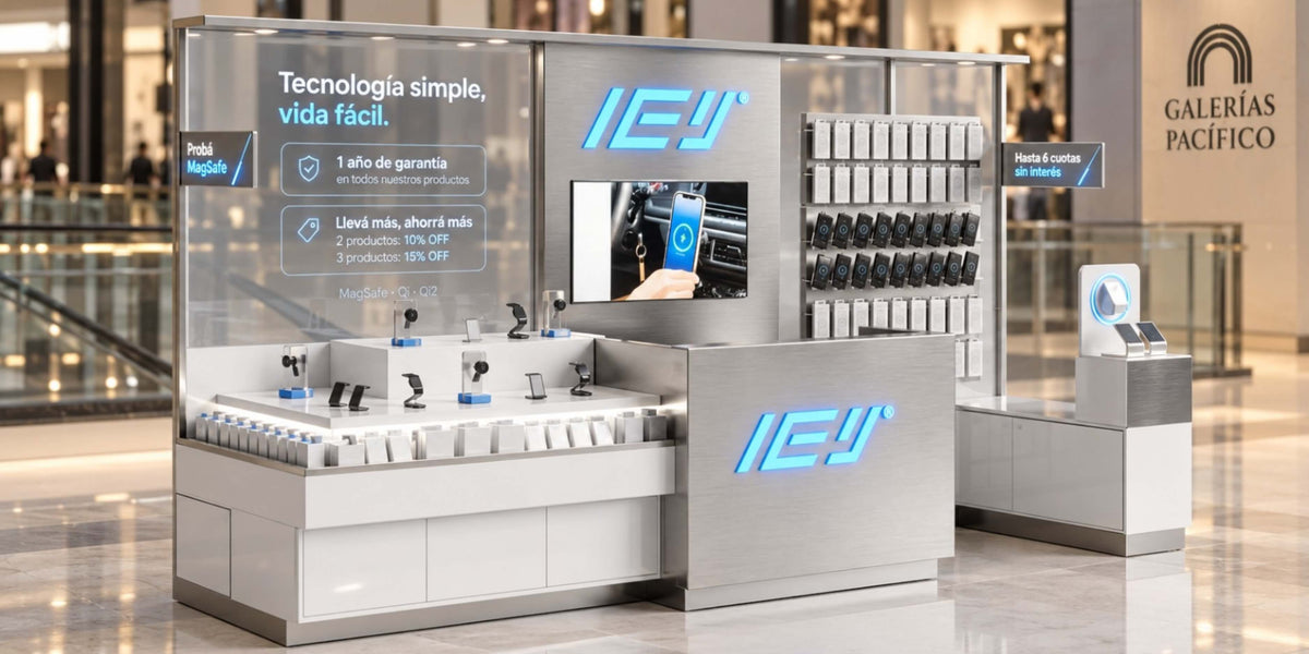 IEY® llega a Galerías Pacífico: un nuevo desafío para la marca