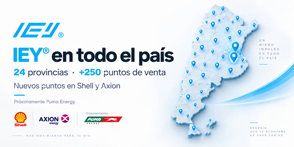 IEY® ya está presente en todo el país: +250 puntos de venta
