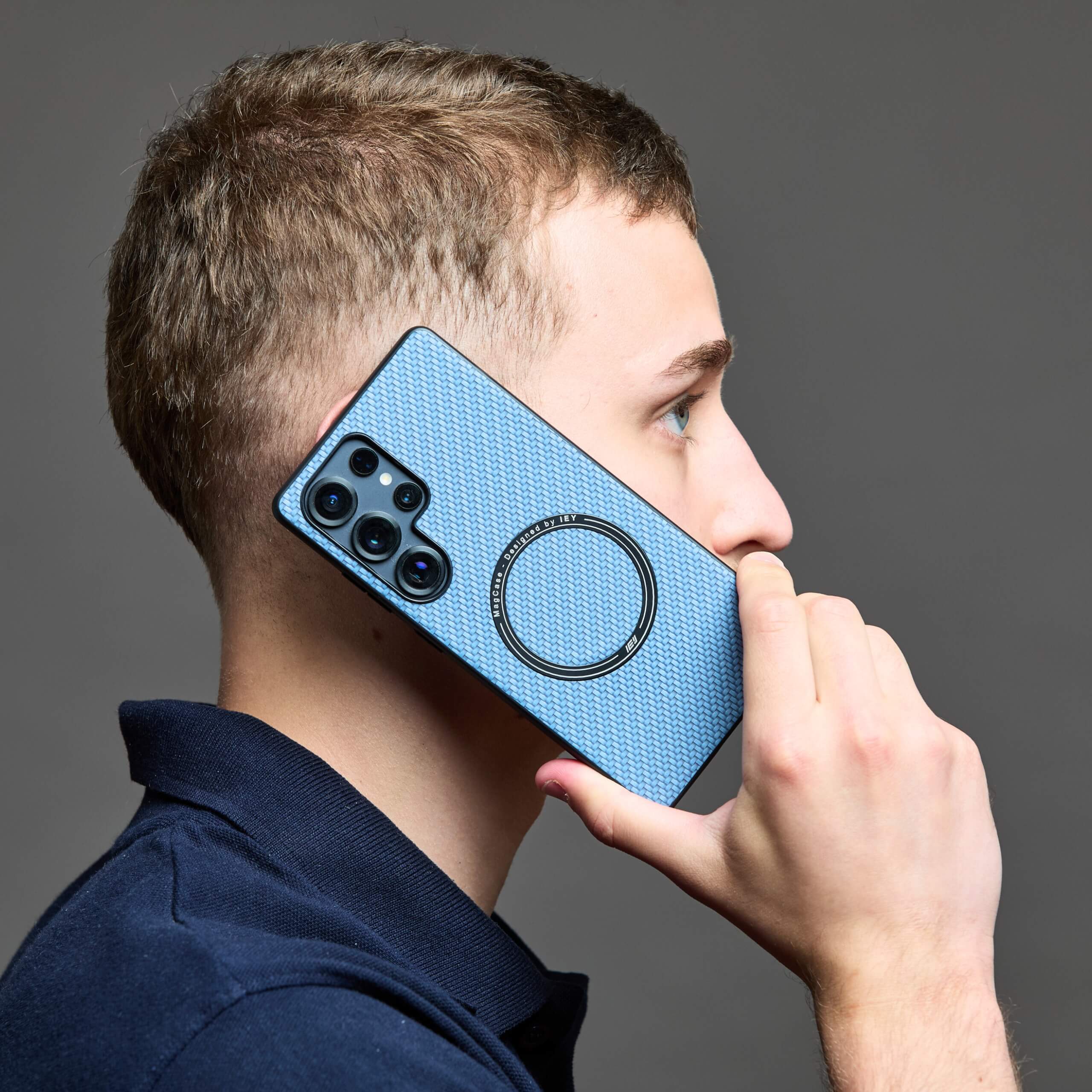 Funda IEY azul Samsung #color_azul