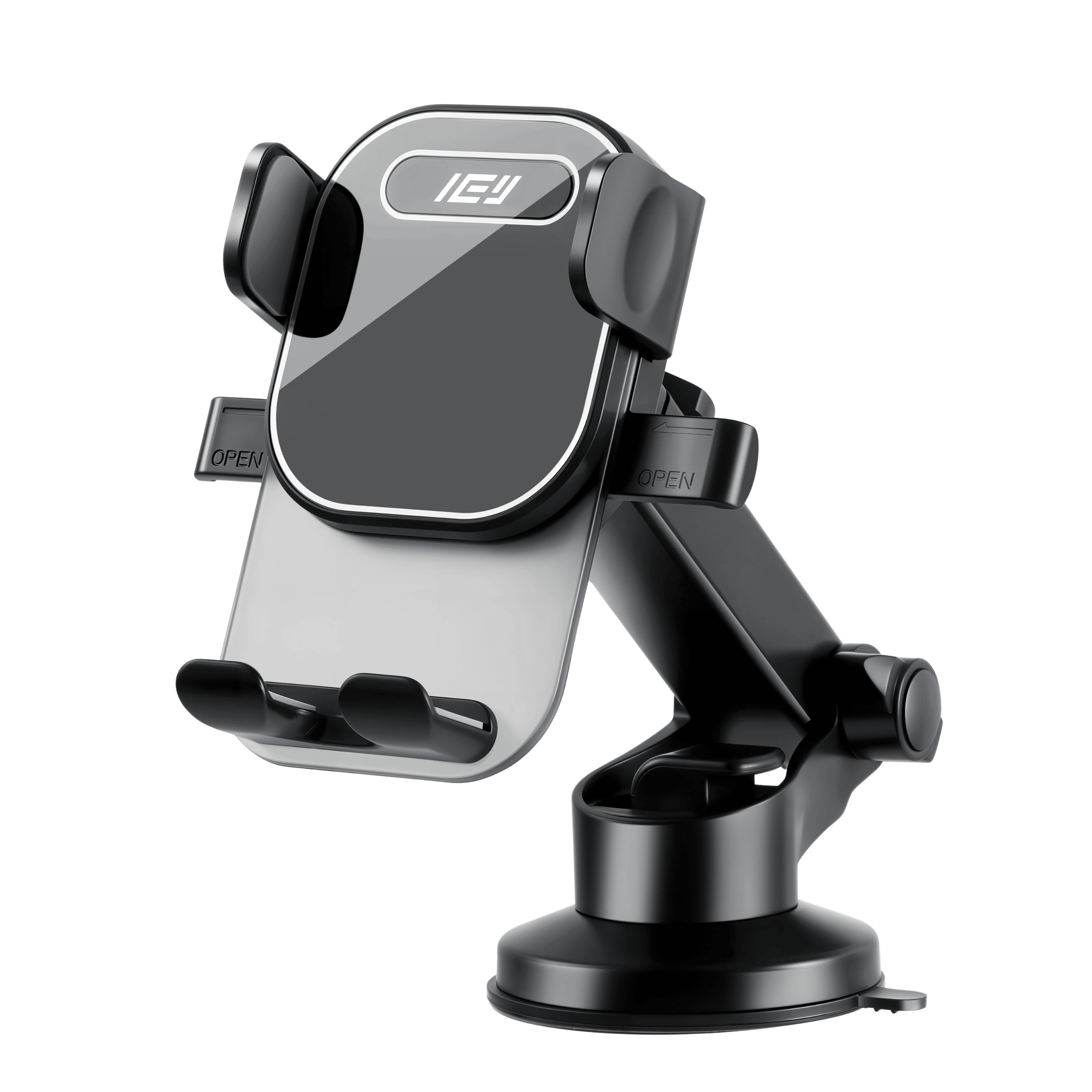 Soporte de auto con brazo extensible MagMount y ventosa mejorada para tablero o parabrisas, compatible con cualquier teléfono