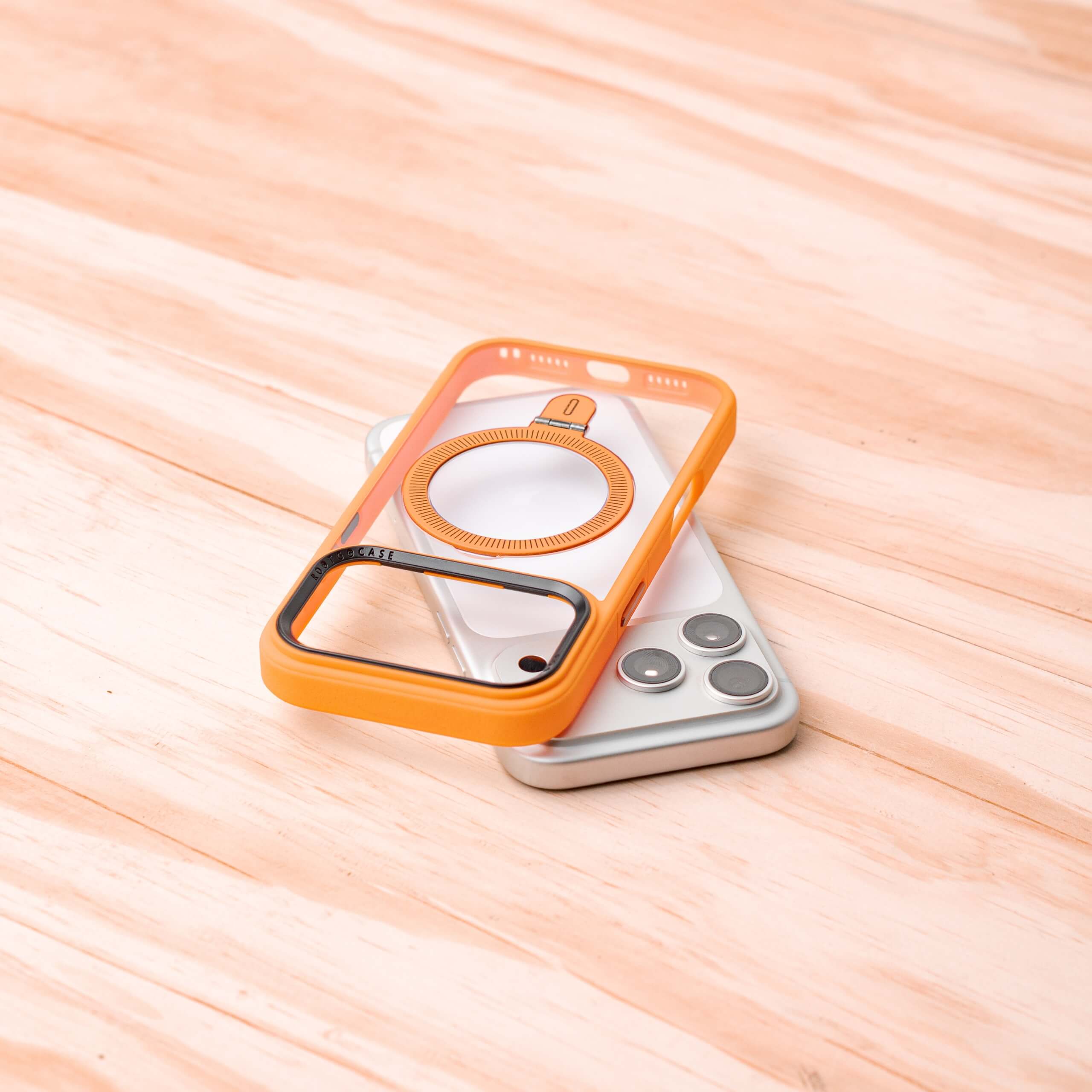 Funda MagSafe color naranja #color_naranja